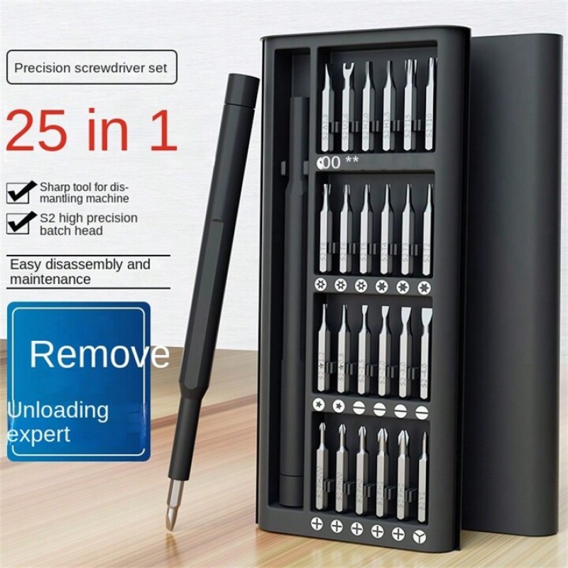 Aluminum Alloy 24 in 1 Precision Screwdriver Set